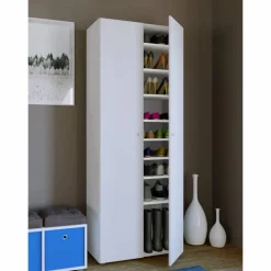 Schuhschrank »Vandol I«, BxHxL: 39 x 180 x 71 cm, Holzwerkstoff