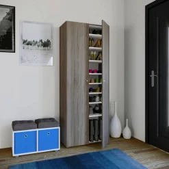 Schuhschrank »Vandol I«, BxHxL: 39 x 180 x 71 cm, Holzwerkstoff