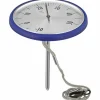Schwimmbadthermometer, Kunststoff, blau