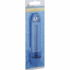 Schwimmbadthermometer, Kunststoff, blau