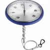 Schwimmthermometer, Kunststoff, blau
