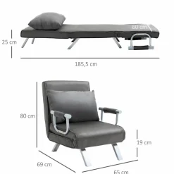 Sessel, Breite: 65 cm, inklusive Auflagen