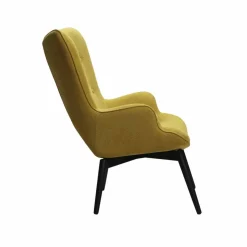 Sessel, Höhe: 92 cm, gelb/schwarz