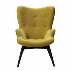Sessel, Höhe: 92 cm, gelb/schwarz