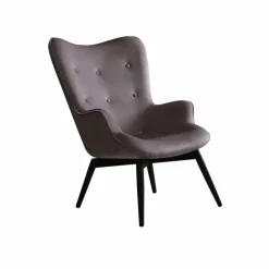 Sessel, Höhe: 92 cm, rose/schwarz