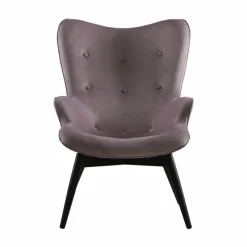 Sessel, Höhe: 92 cm, rose/schwarz