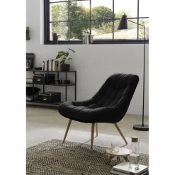 Sessel, Höhe: 85,6 cm, schwarz