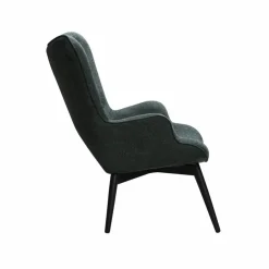 Sessel, Höhe: 92 cm, tannengruen/schwarz