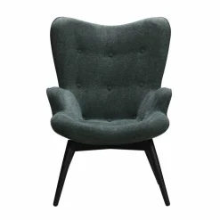 Sessel, Höhe: 92 cm, tannengruen/schwarz