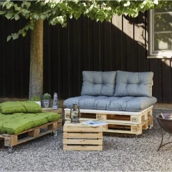 Sitzauflage »Basic«, grau, unifarben, BxL: 120 x 80 cm