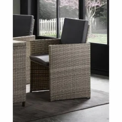 Sitzgruppe »GARTEN«, Polyrattan/rattan, naturfarben/grau
