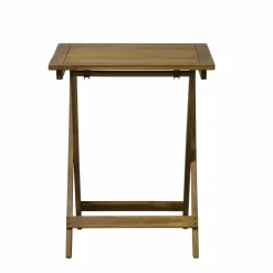 Sitzgruppe, 1 Tisch + 2 Stühle, Akazie, natur