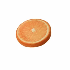 Sitzkissen »Sitzkissen Frucht«, Sitzkissen, orange, Obst, BxL: 38 x 38 cm
