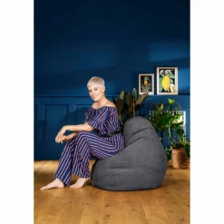 Sitzsack »Beanbag Alfa XL«, anthrazit, BxH: 70 x 110 cm