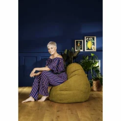 Sitzsack »Beanbag ALFA XXL«, gelb, BxH: 80 x 130 cm