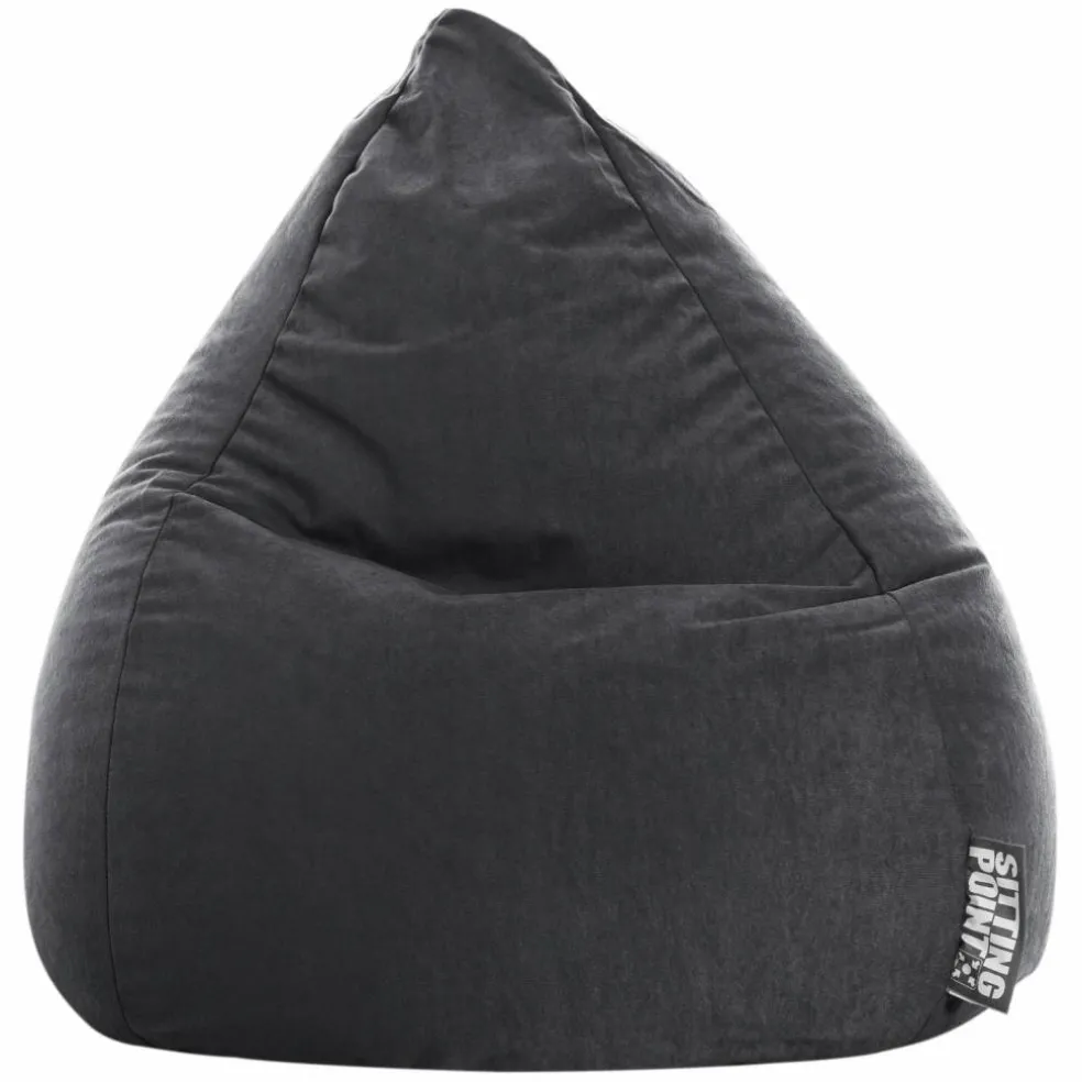 Sitzsack »BeanBag EASY L«, anthrazit, BxH: 70 x 90 cm