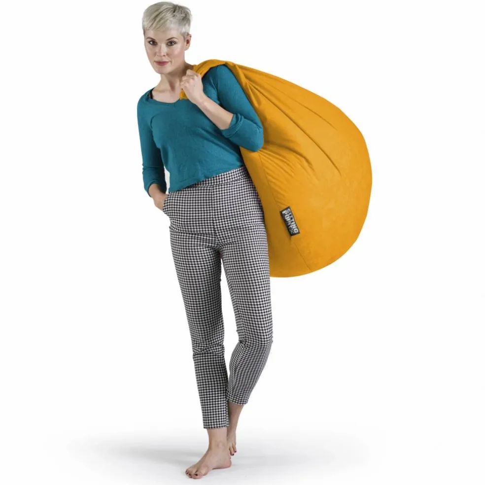 Sitzsack »BeanBag EASY XL«, gelb, BxH: 70 x 110 cm