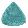Sitzsack »BeanBag FLUFFY L«, türkis, BxH: 70 x 90 cm