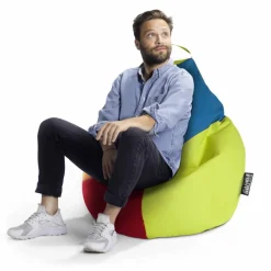 Sitzsack »BeanBag HARLEKIN XL«, grün, BxH: 70 x 110 cm