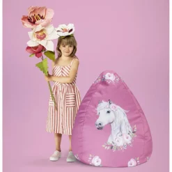 Sitzsack »BeanBag HORSE«, rosé, BxH: 70 x 110 cm