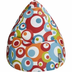Sitzsack »BeanBag MALIBU L«, türkis, BxH: 70 x 90 cm
