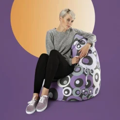 Sitzsack »BeanBag MALIBU XL«, lila, BxH: 70 x 110 cm