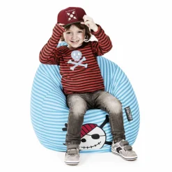 Sitzsack »BeanBag PIRAT L«, blau, BxH: 70 x 90 cm