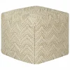 Sitzsack »Cube MANACOR«, beige, BxHxT: 45 x 45 x 45 cm