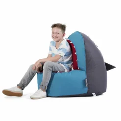 Sitzsack »Shark BRAVA«, anthrazit, BxHxT: 60 x 90 x 80 cm