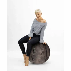 Sitzsack »Sitting Ball IRON«, rostfarben, Ø 65 cm