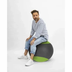 Sitzsack »Sitting Ball TENNIS MESH«, grün, Ø 65 cm