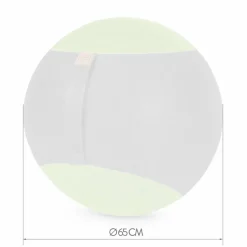 Sitzsack »Sitting Ball TENNIS MESH«, grün, Ø 65 cm