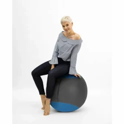 Sitzsack »Sitting Ball TENNIS MESH«, schwarz, Ø 65 cm