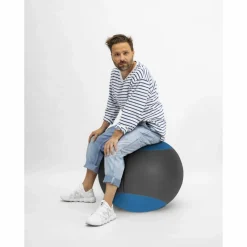 Sitzsack »Sitting Ball TENNIS MESH«, schwarz, Ø 65 cm