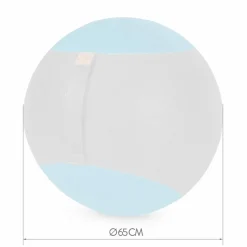 Sitzsack »Sitting Ball TENNIS MESH«, schwarz, Ø 65 cm