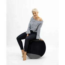Sitzsack »Sitting Ball TENNIS MESH«, schwarz, Ø 65 cm