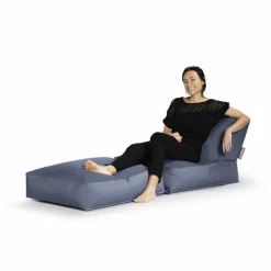 Sitzsack »Twist OUTSIDE«, blau, BxHxT: 70 x 60 x 180 cm