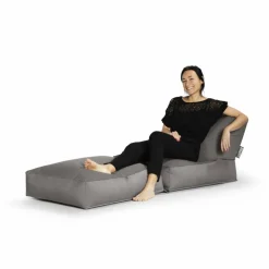 Sitzsack »Twist OUTSIDE«, grau, BxHxT: 70 x 60 x 180 cm
