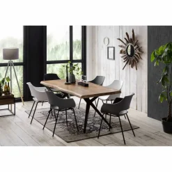 Spiegel »ROMANTEAKA«, BxH: 90 x 90 cm, rund