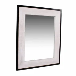 Spiegel »WHITE PANAMA«, BxH: 70 x 80 cm, rechteckig