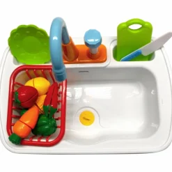 Spielküche »Spielküchen Spüle mit Zubehör«, mehrfarbig