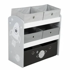 Spielregal, grau, ab Geburt