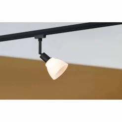 Spot »URail«, BxHxL: 4,4 x 16,3 x 4,4cm, schwarz