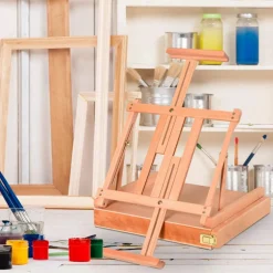 Staffelei, Material: Holzwerkstoff
