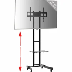 Standfuß »B-MS 190«, BxH: 76 x 190 cm, Stahl