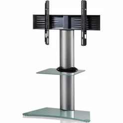 Standfuß »Zental«, BxH: 80 x 117 cm, Aluminium/Einscheiben-Sicherheitsglas