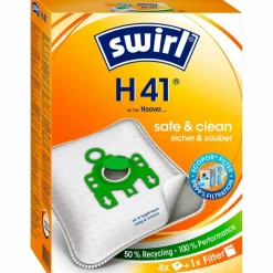 Staubsaugerbeutel »MicroPor® Plus«, aus Vlies, 4 Beutel + 1 Filter, H41