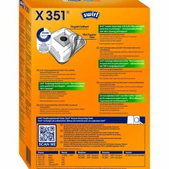 Staubsaugerbeutel »MicroPor® Plus«, aus Vlies, 4 Beutel + 1 Filter, X351
