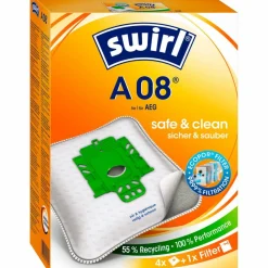 Staubsaugerbeutel »MicroPor® Plus«, aus Vlies, 4 Beutel + 1 Filter, A08