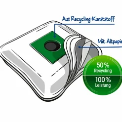 Staubsaugerbeutel »MicroPor®«, aus Vlies, 4 Stück, S71